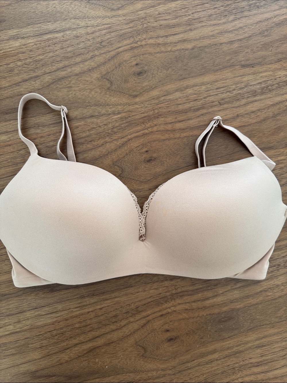 Victoria’s Secret Flex Wire slightly padded bra.